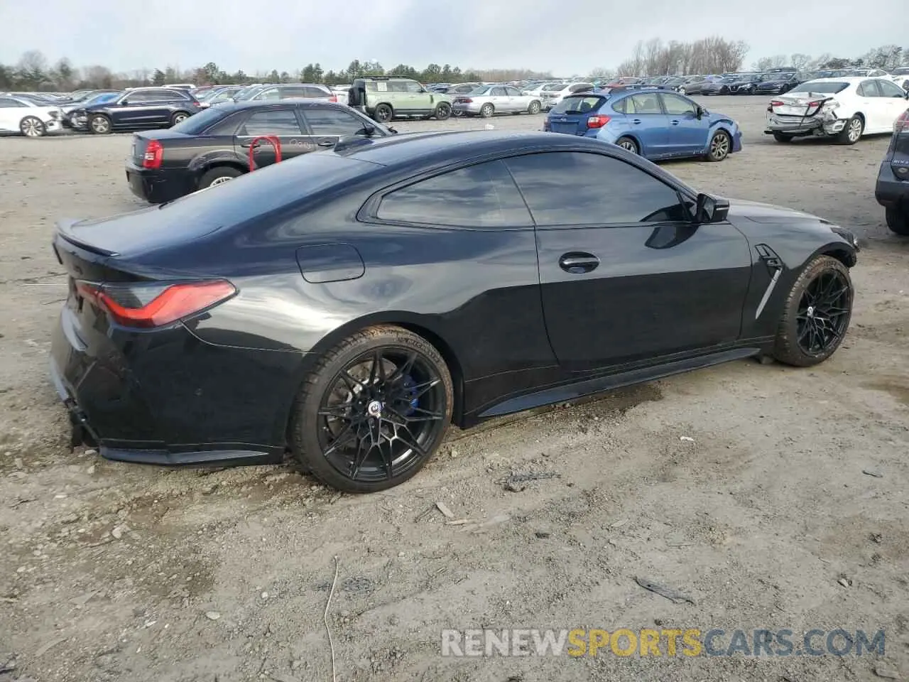 3 fotografías del automóvil dañado WBS43AZ05PCM59611 BMW M4 2023