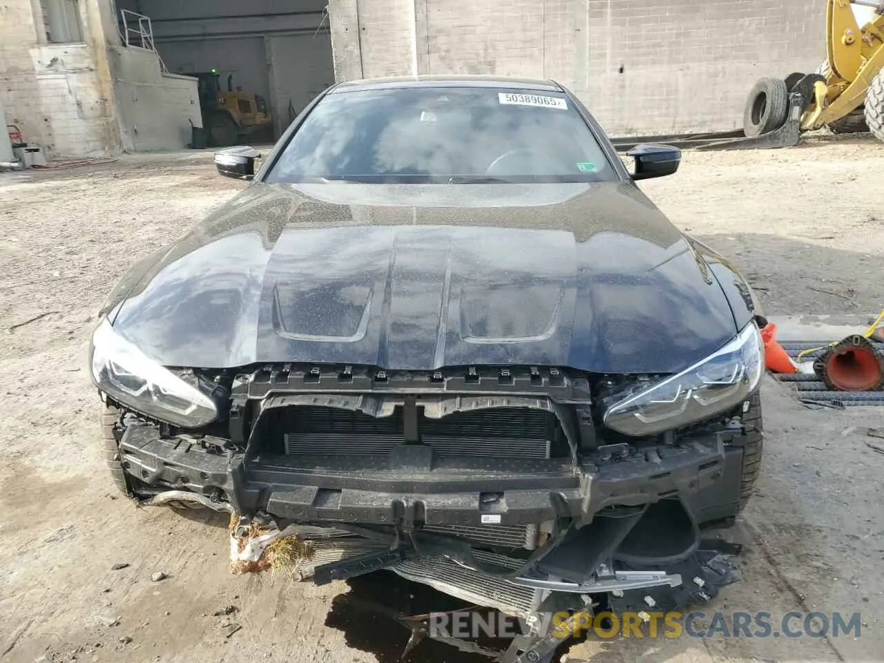 5 fotografías del automóvil dañado WBS43AZ05PCM59611 BMW M4 2023
