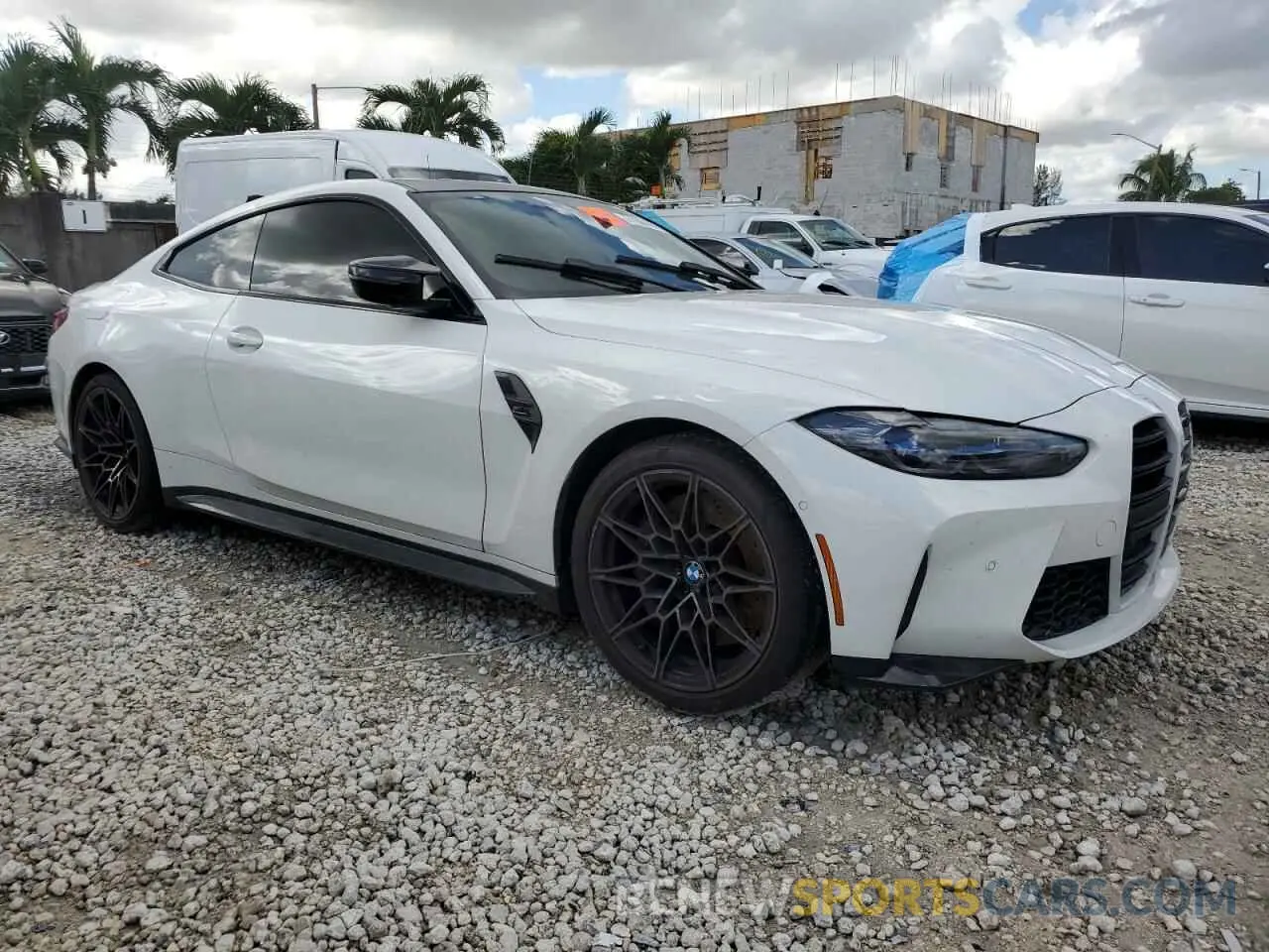 4 fotografías del automóvil dañado WBS43AZ07PCM93498 BMW M4 2023