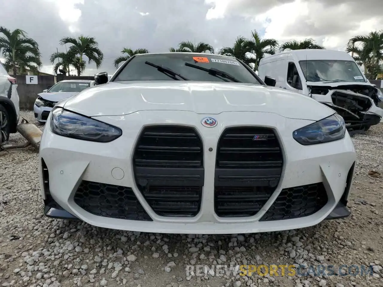 5 fotografías del automóvil dañado WBS43AZ07PCM93498 BMW M4 2023