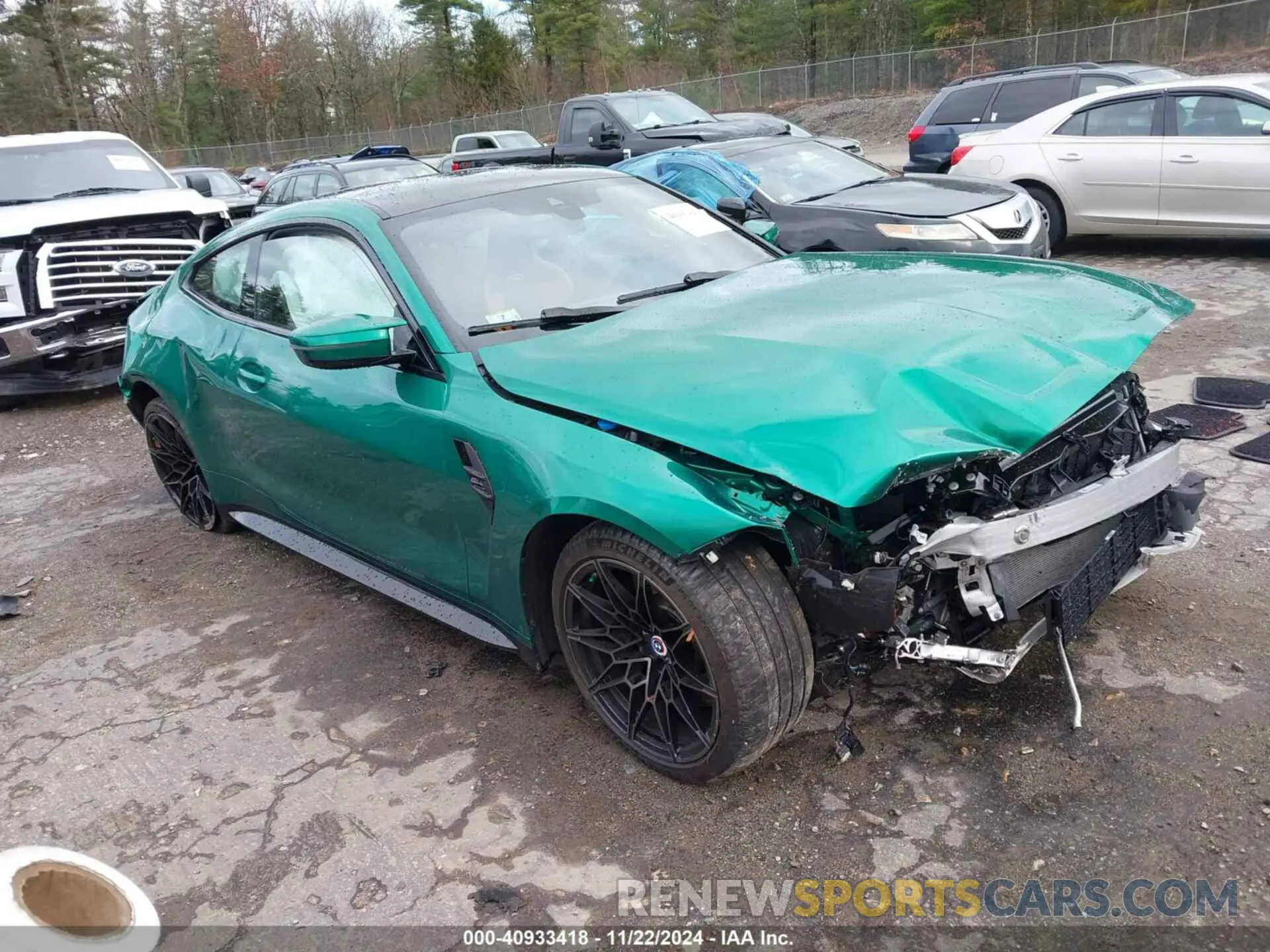 1 fotografías del automóvil dañado WBS53AZ06PCM96364 BMW M4 2023