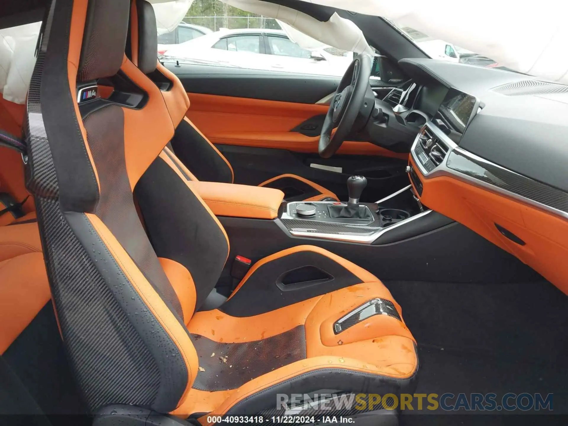 5 fotografías del automóvil dañado WBS53AZ06PCM96364 BMW M4 2023