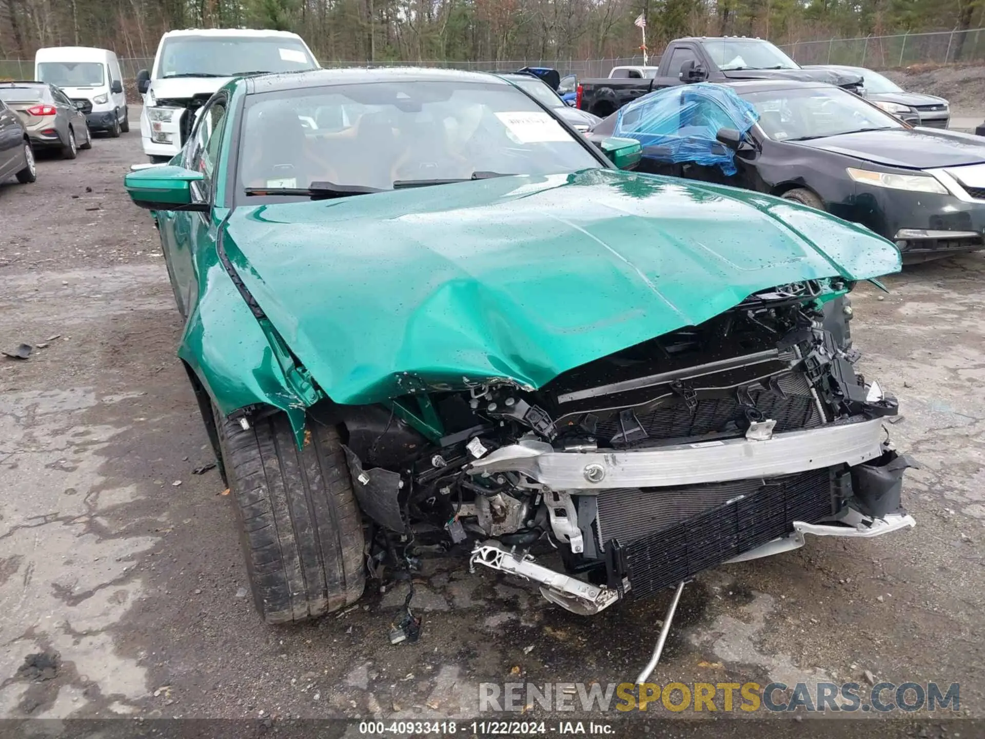 6 fotografías del automóvil dañado WBS53AZ06PCM96364 BMW M4 2023