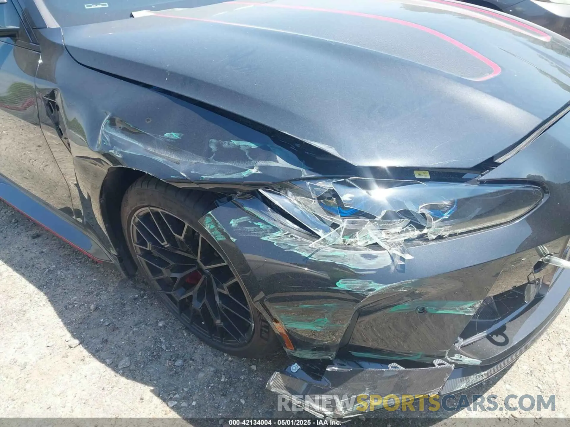 6 fotografías del automóvil dañado WBS63AZ04PCL58455 BMW M4 2023