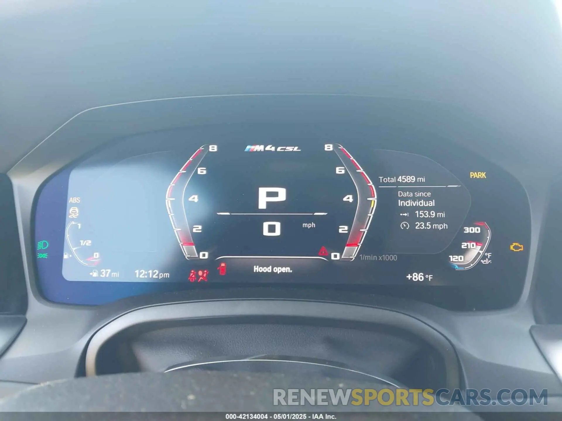 7 fotografías del automóvil dañado WBS63AZ04PCL58455 BMW M4 2023