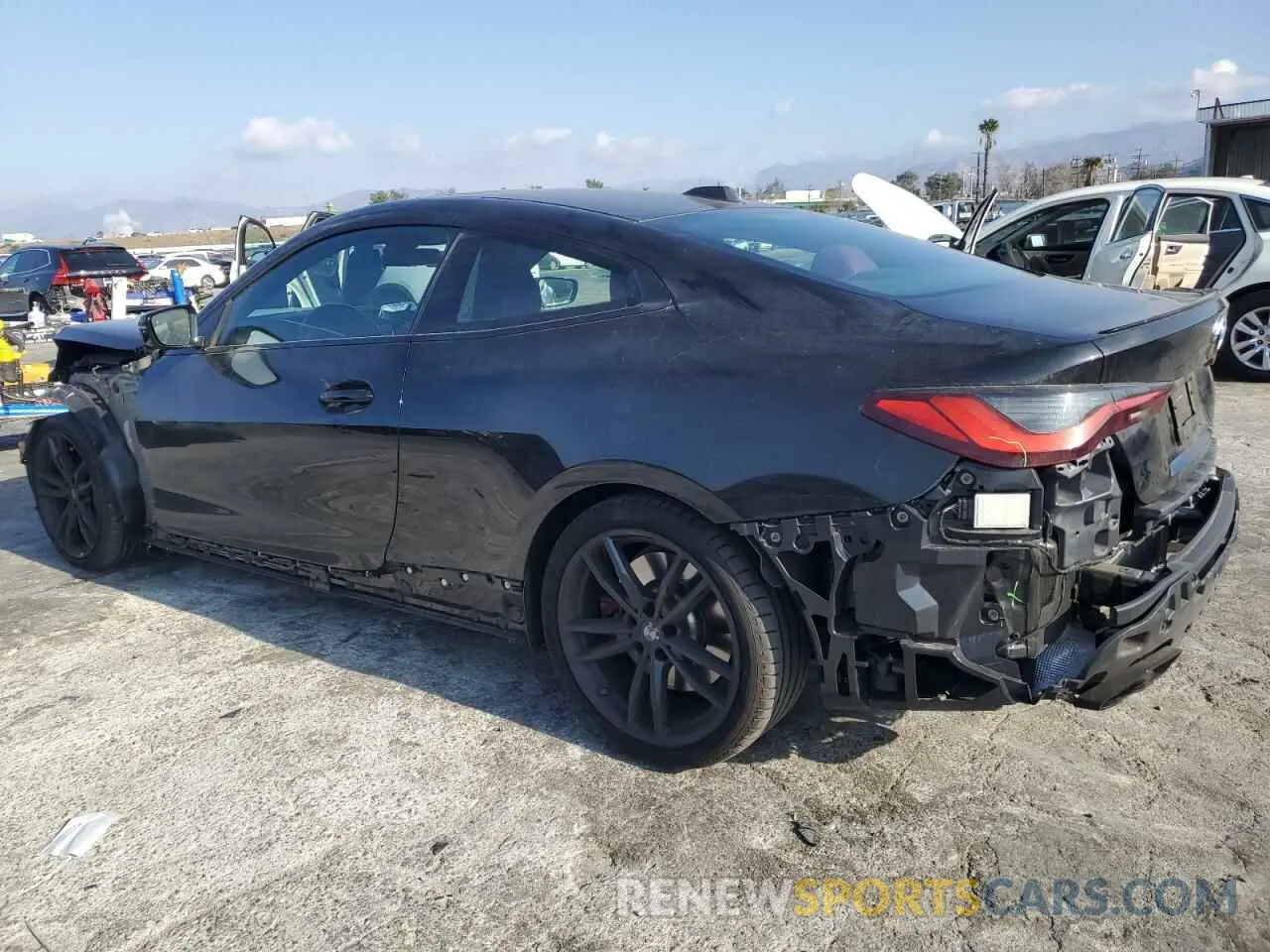 2 fotografías del automóvil dañado WBA83AP04RCP07746 BMW M4 2024