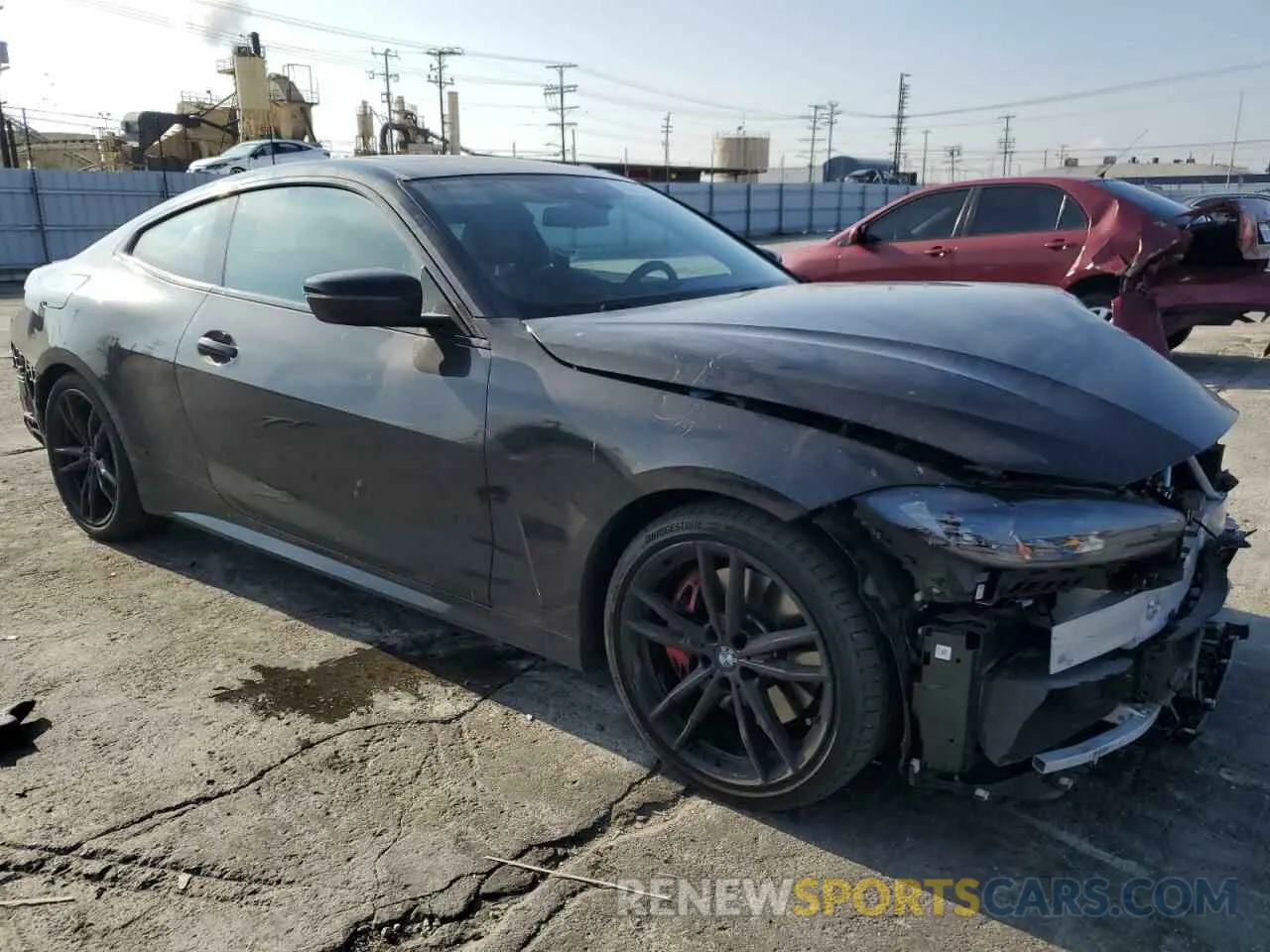 4 fotografías del automóvil dañado WBA83AP04RCP07746 BMW M4 2024