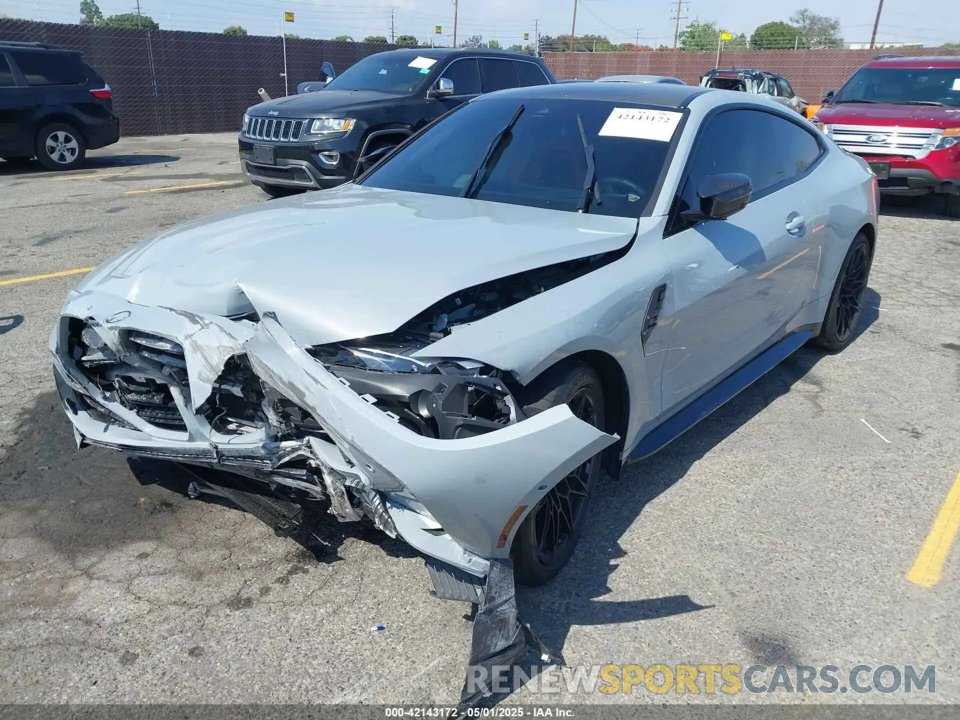 2 fotografías del automóvil dañado WBS33AZ05RCP68753 BMW M4 2024