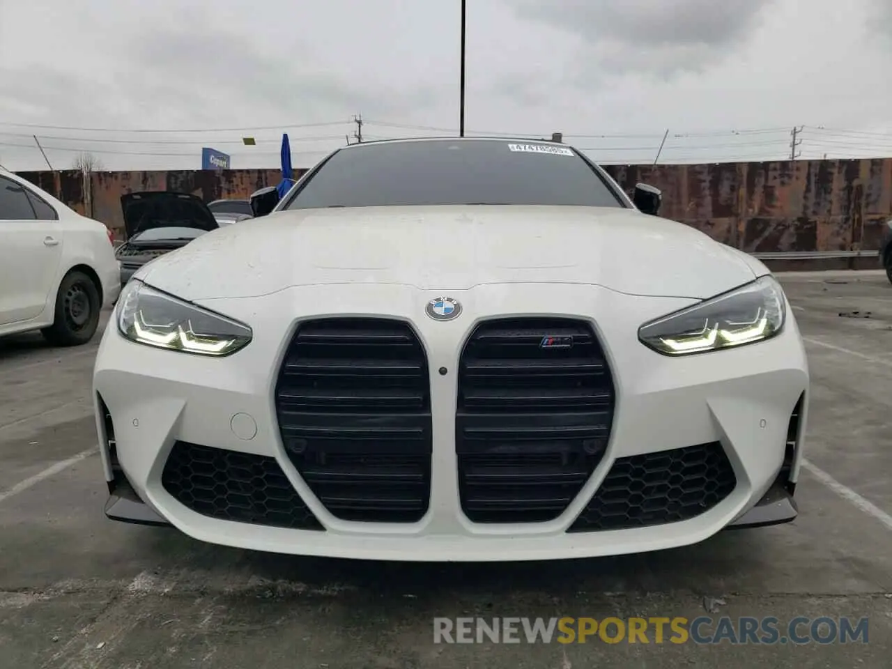 5 fotografías del automóvil dañado WBS33BA01RCP16148 BMW M4 2024
