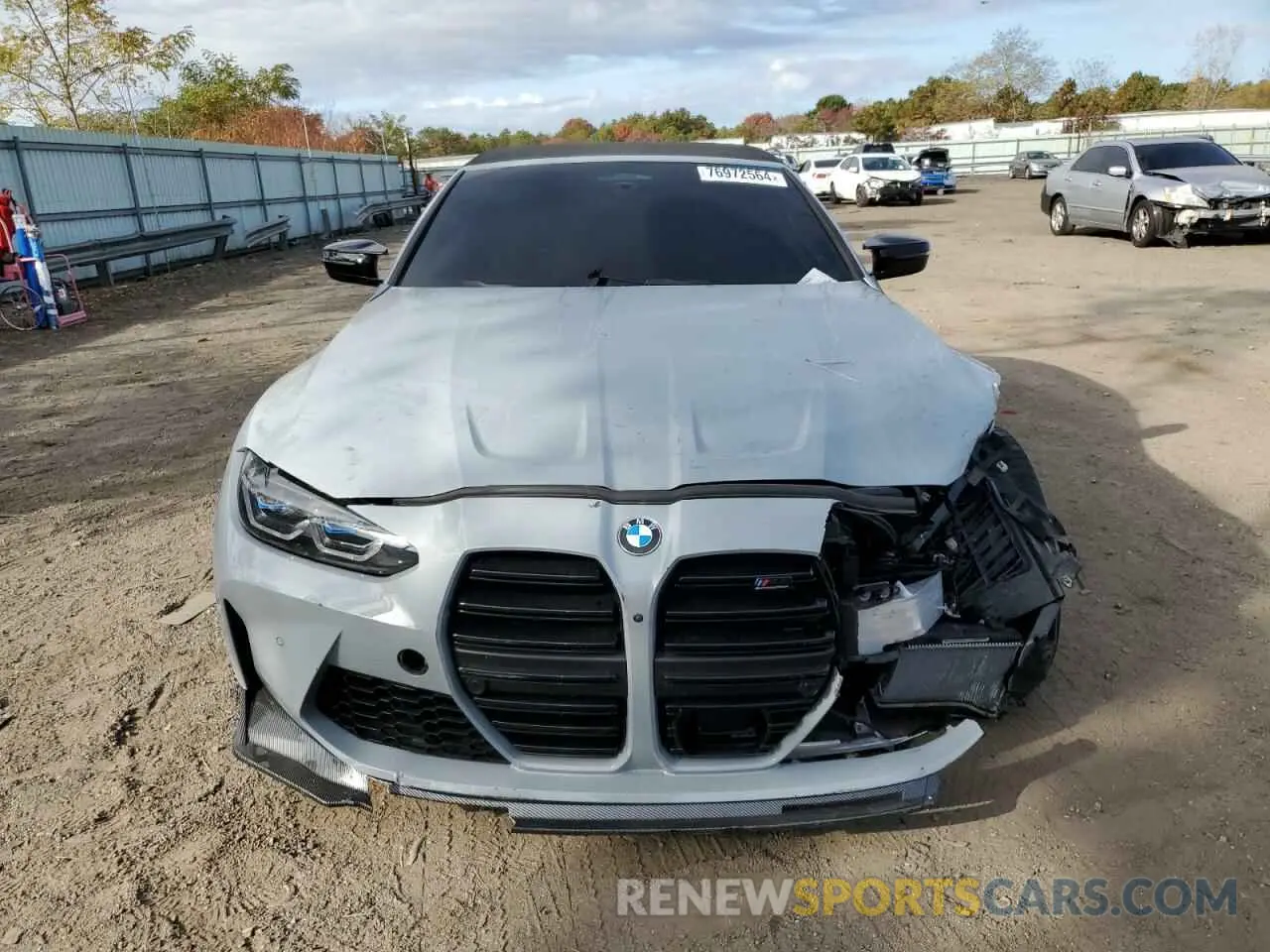 5 fotografías del automóvil dañado WBS33BA05RCN54847 BMW M4 2024