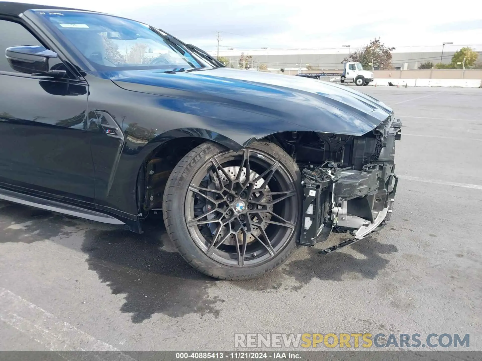 18 fotografías del automóvil dañado WBS33BA0XRCP10526 BMW M4 2024