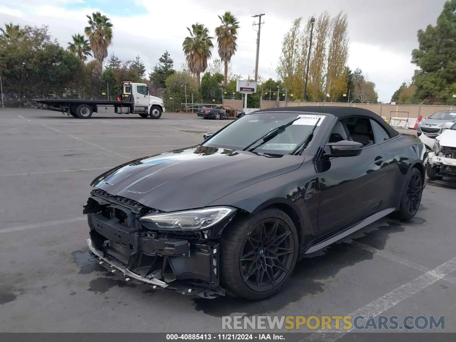 2 fotografías del automóvil dañado WBS33BA0XRCP10526 BMW M4 2024