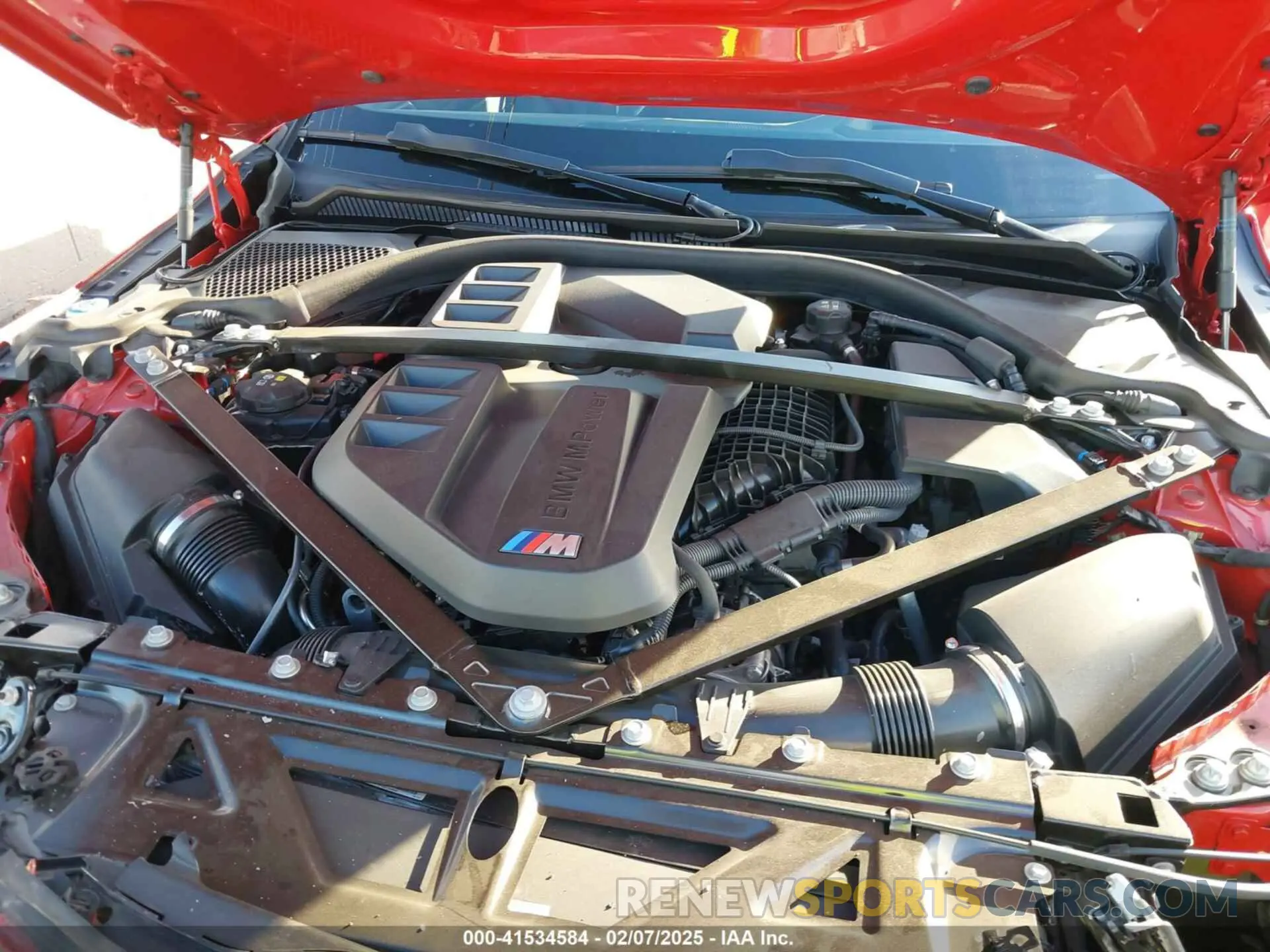 10 fotografías del automóvil dañado WBS33BA0XRCP46913 BMW M4 2024
