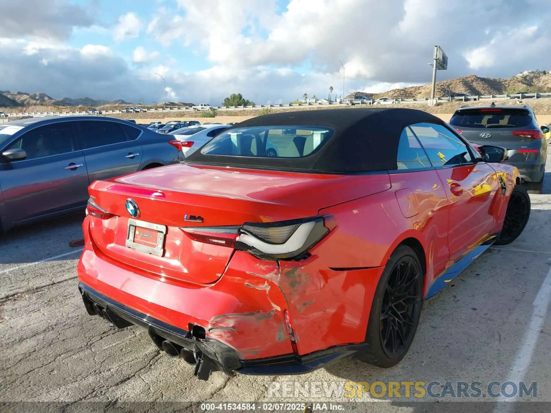 4 fotografías del automóvil dañado WBS33BA0XRCP46913 BMW M4 2024