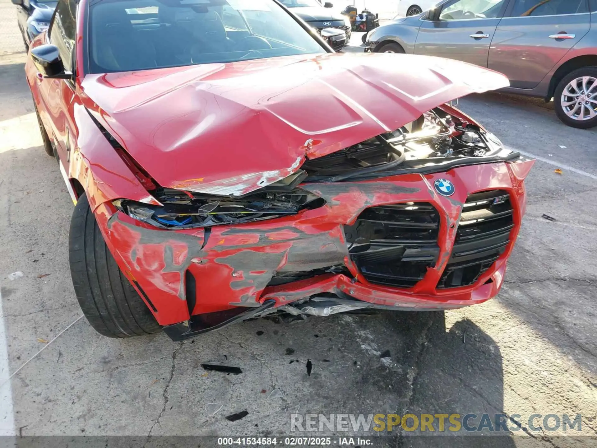 6 fotografías del automóvil dañado WBS33BA0XRCP46913 BMW M4 2024
