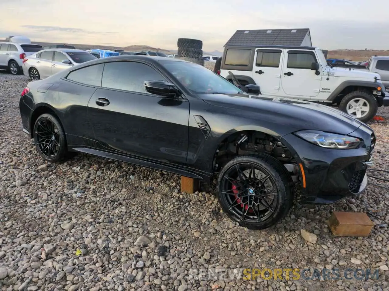 4 fotografías del automóvil dañado WBS43AZ01RCN32279 BMW M4 2024