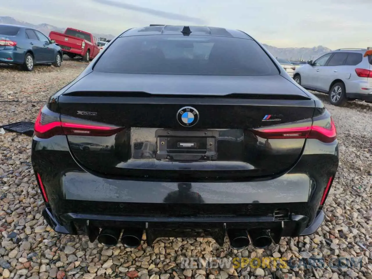 6 fotografías del automóvil dañado WBS43AZ01RCN32279 BMW M4 2024