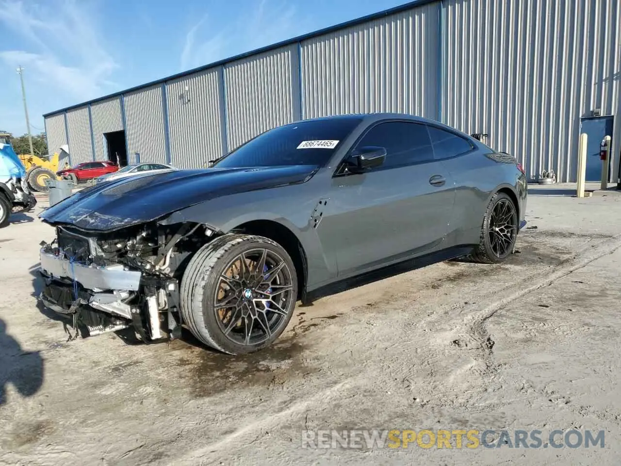 1 fotografías del automóvil dañado WBS43AZ01RCN76220 BMW M4 2024