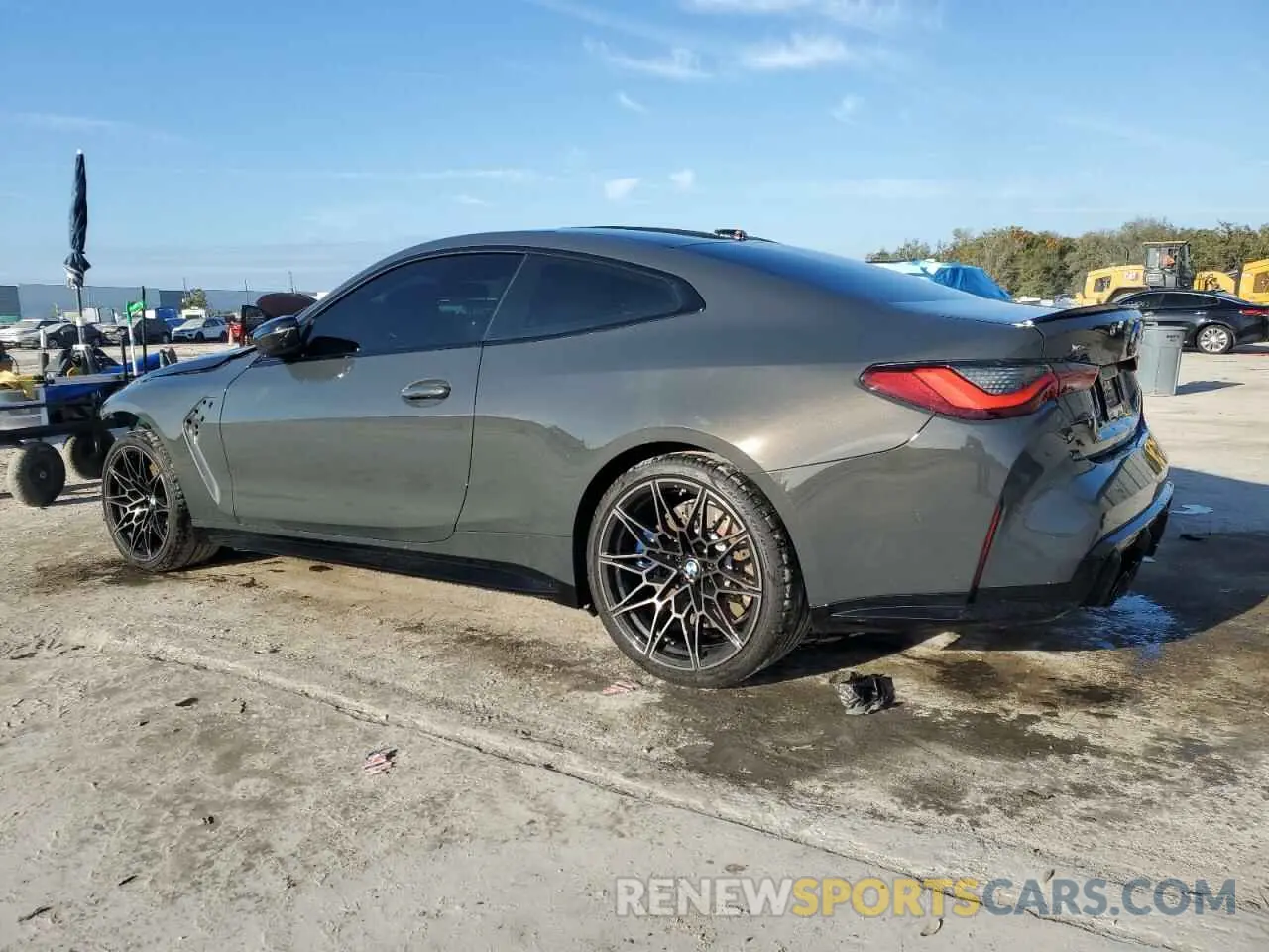 2 fotografías del automóvil dañado WBS43AZ01RCN76220 BMW M4 2024