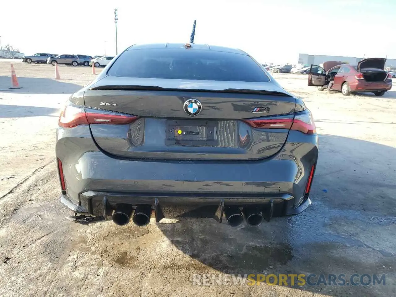 6 fotografías del automóvil dañado WBS43AZ01RCN76220 BMW M4 2024