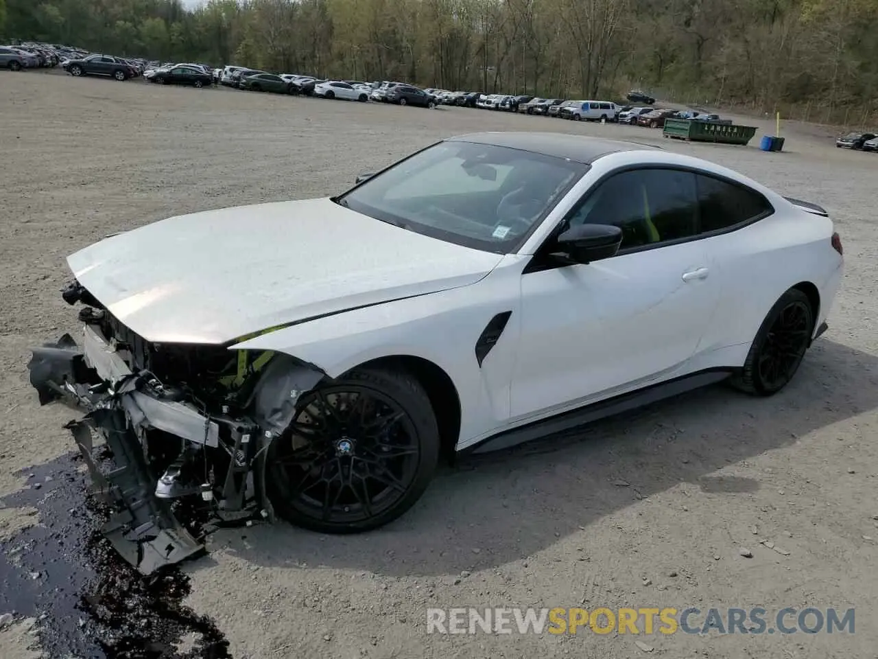 1 fotografías del automóvil dañado WBS43AZ06RCP07822 BMW M4 2024
