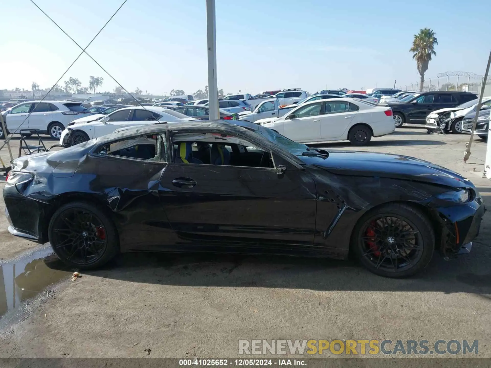 14 fotografías del automóvil dañado WBS43AZ08RCP37632 BMW M4 2024