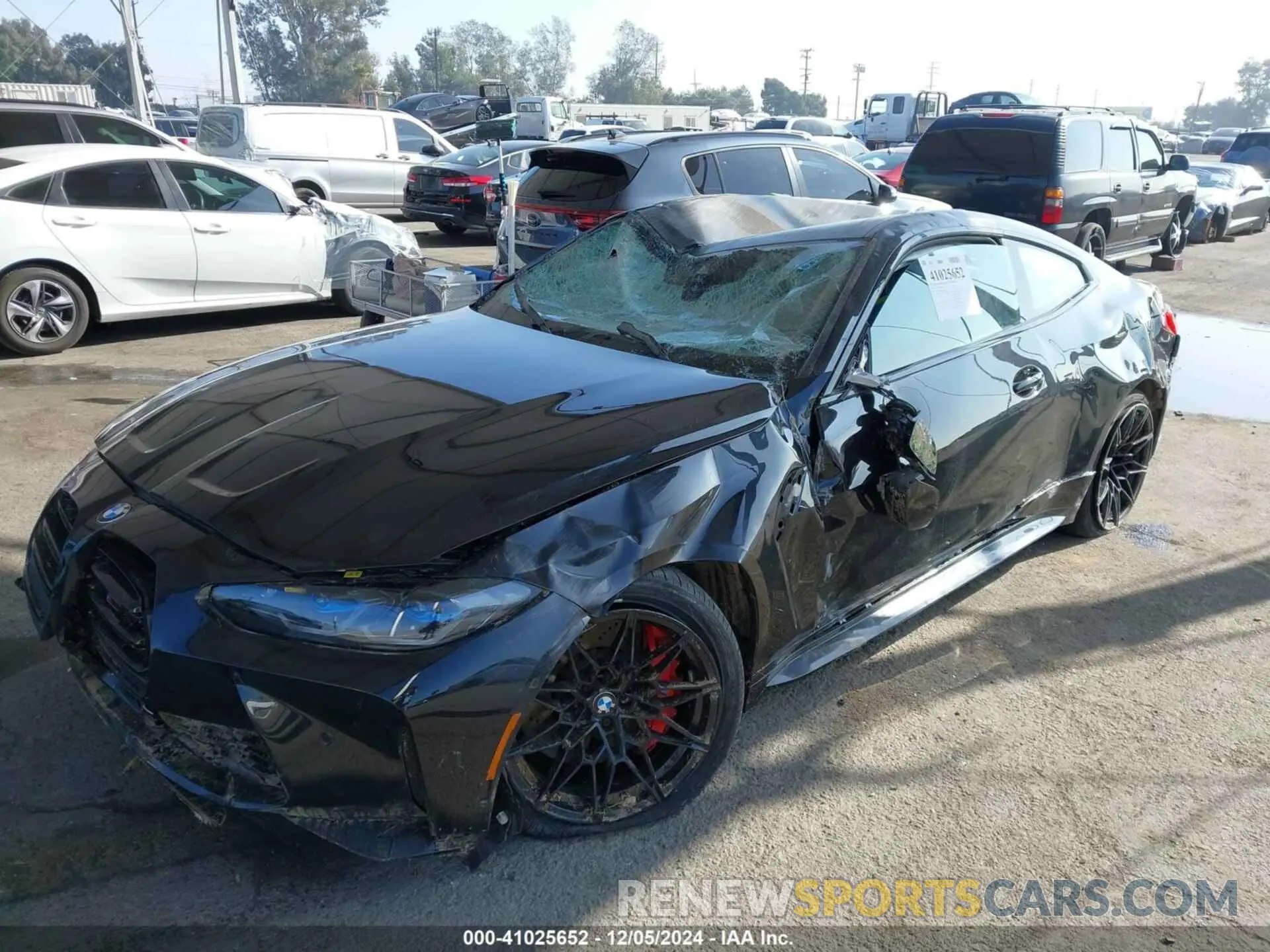 6 fotografías del automóvil dañado WBS43AZ08RCP37632 BMW M4 2024