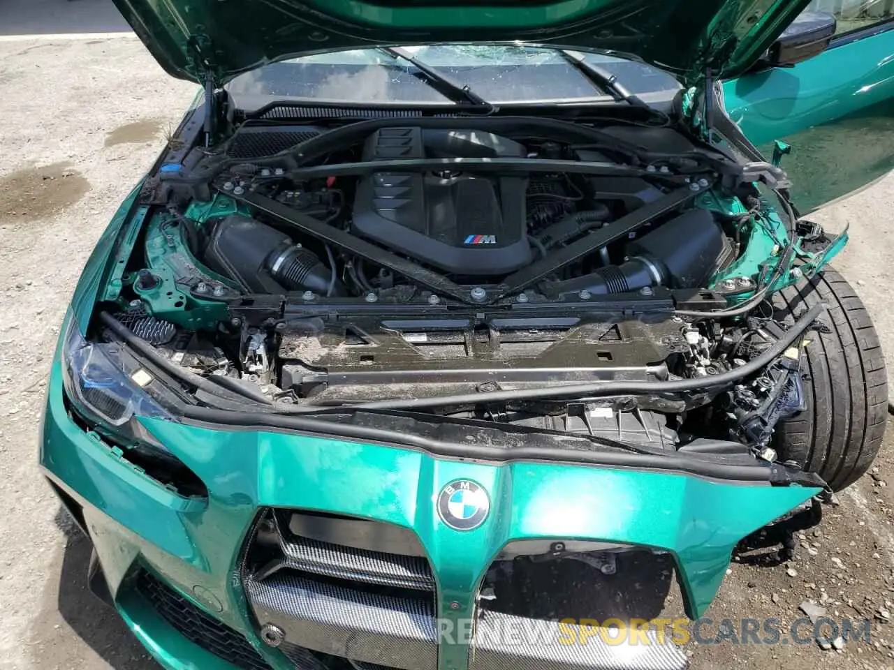 11 fotografías del automóvil dañado WBS43AZ0XRCR90189 BMW M4 2024