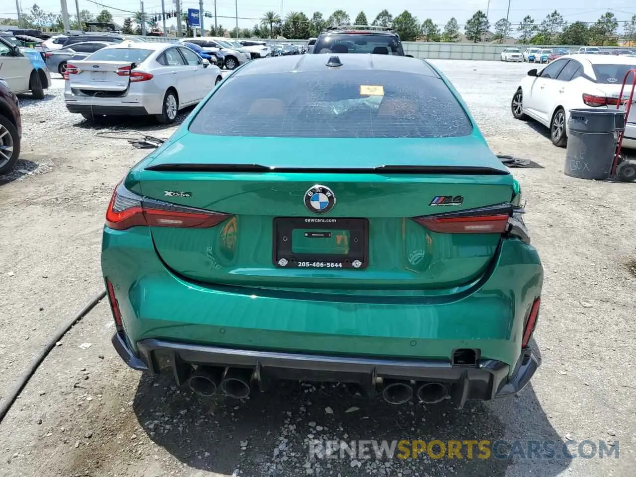 6 fotografías del automóvil dañado WBS43AZ0XRCR90189 BMW M4 2024