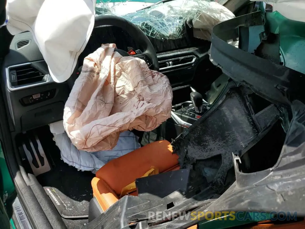 8 fotografías del automóvil dañado WBS43AZ0XRCR90189 BMW M4 2024