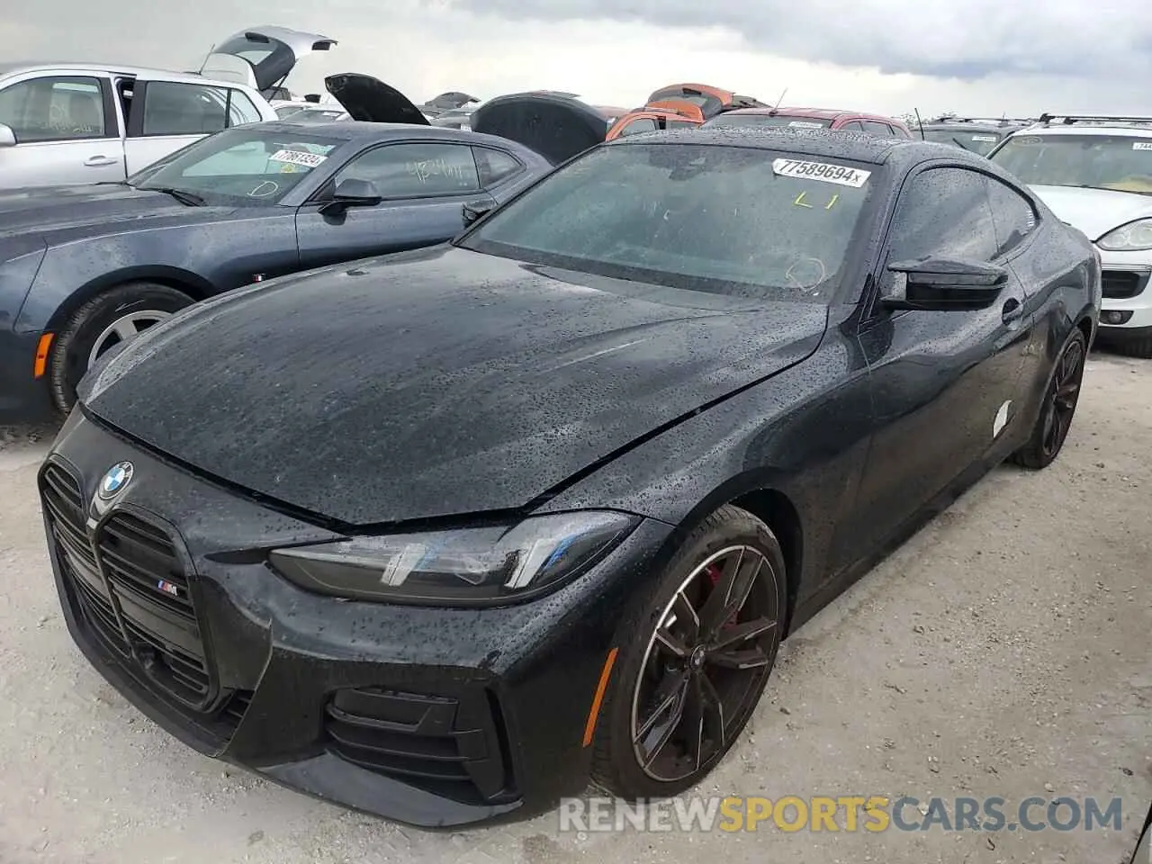 1 fotografías del automóvil dañado WBA83DA01SCS26725 BMW M4 2025