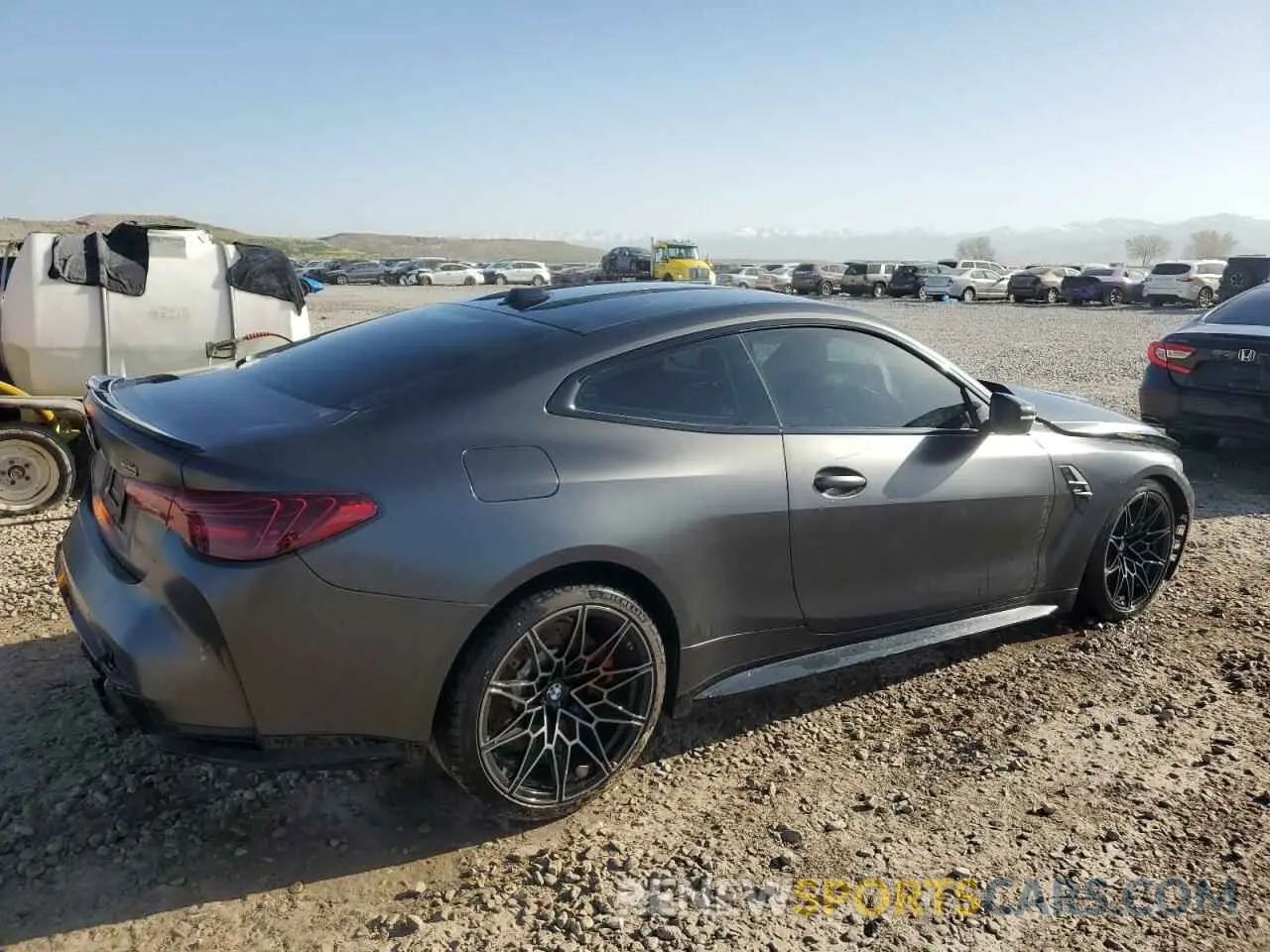 3 fotografías del automóvil dañado WBS33HK00SCS80612 BMW M4 2025