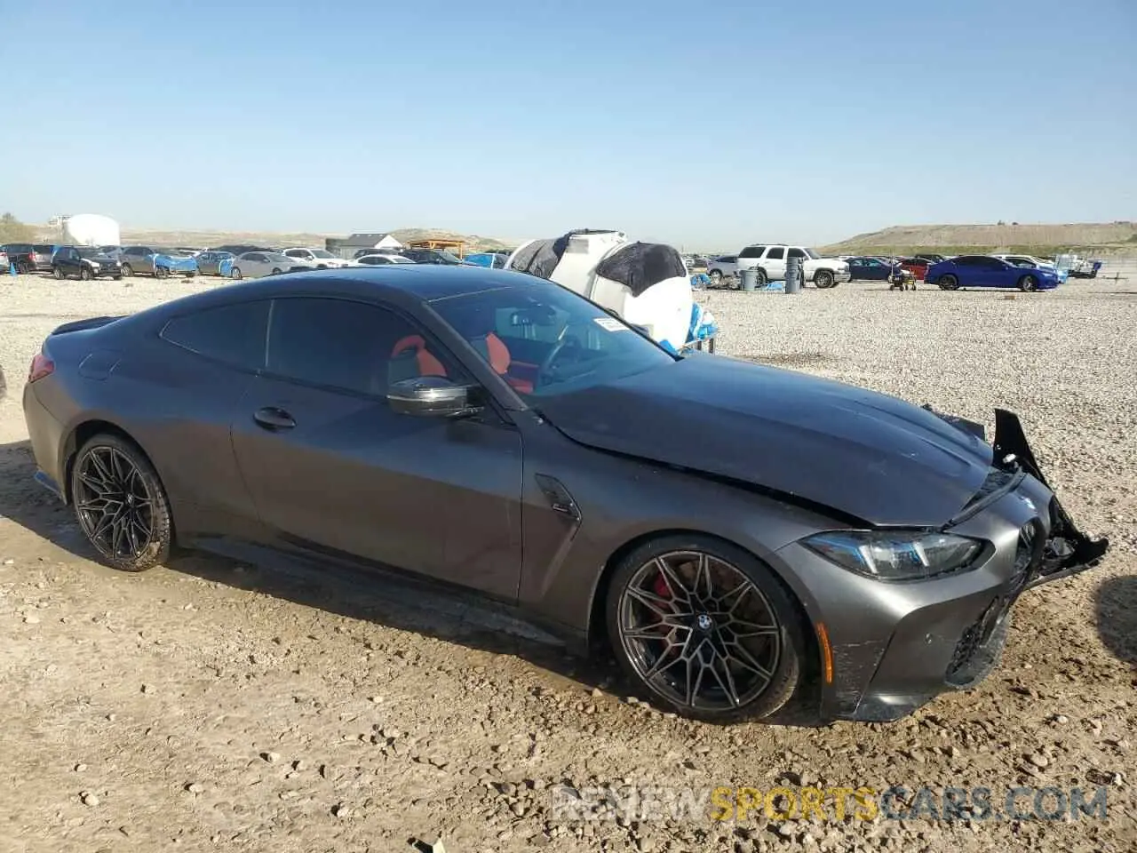 4 fotografías del automóvil dañado WBS33HK00SCS80612 BMW M4 2025