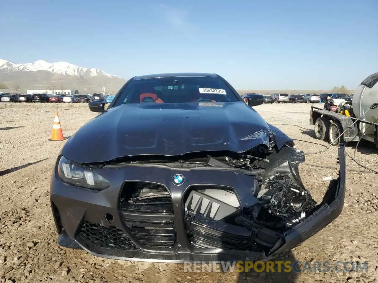 5 fotografías del automóvil dañado WBS33HK00SCS80612 BMW M4 2025
