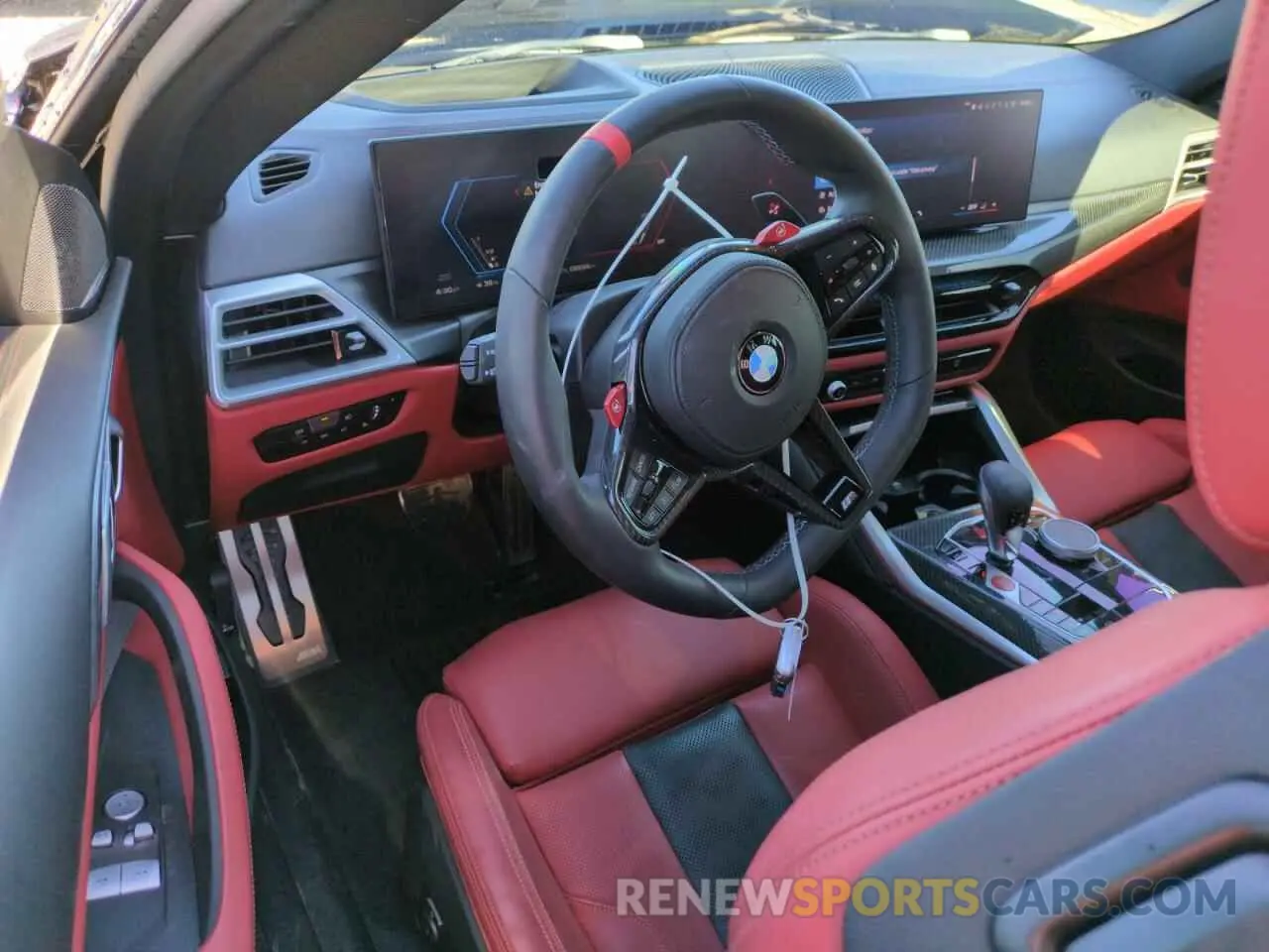 8 fotografías del automóvil dañado WBS33HK00SCS80612 BMW M4 2025