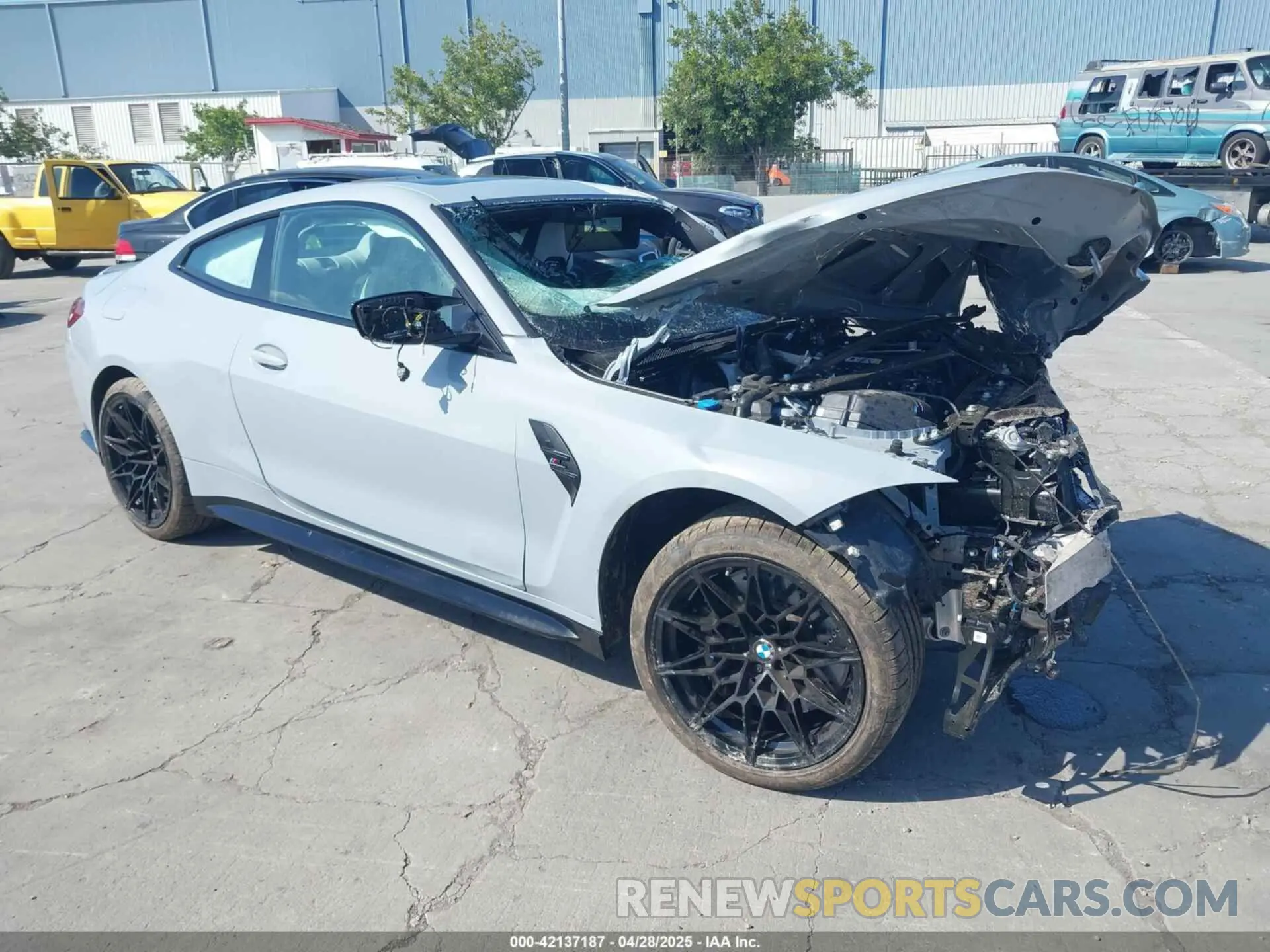 1 fotografías del automóvil dañado WBS33HK01SCU25530 BMW M4 2025