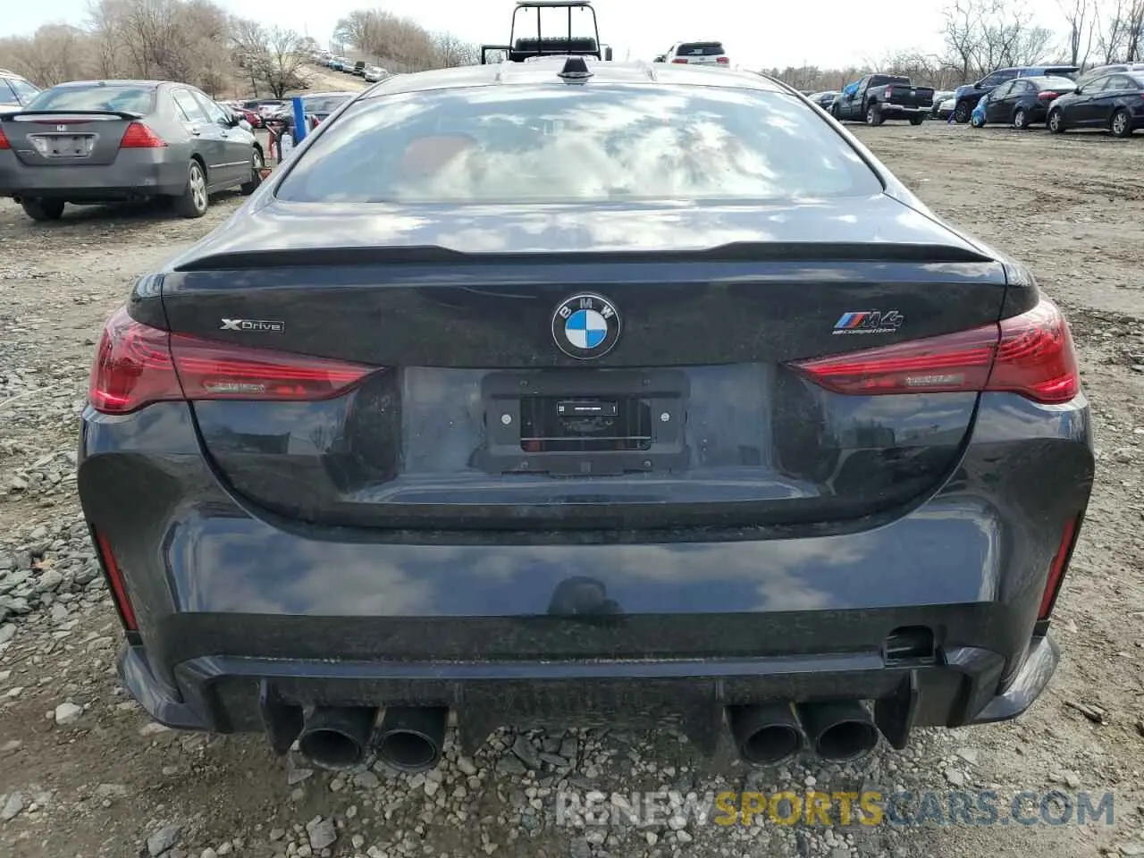 6 fotografías del automóvil dañado WBS33HK02SCU00054 BMW M4 2025