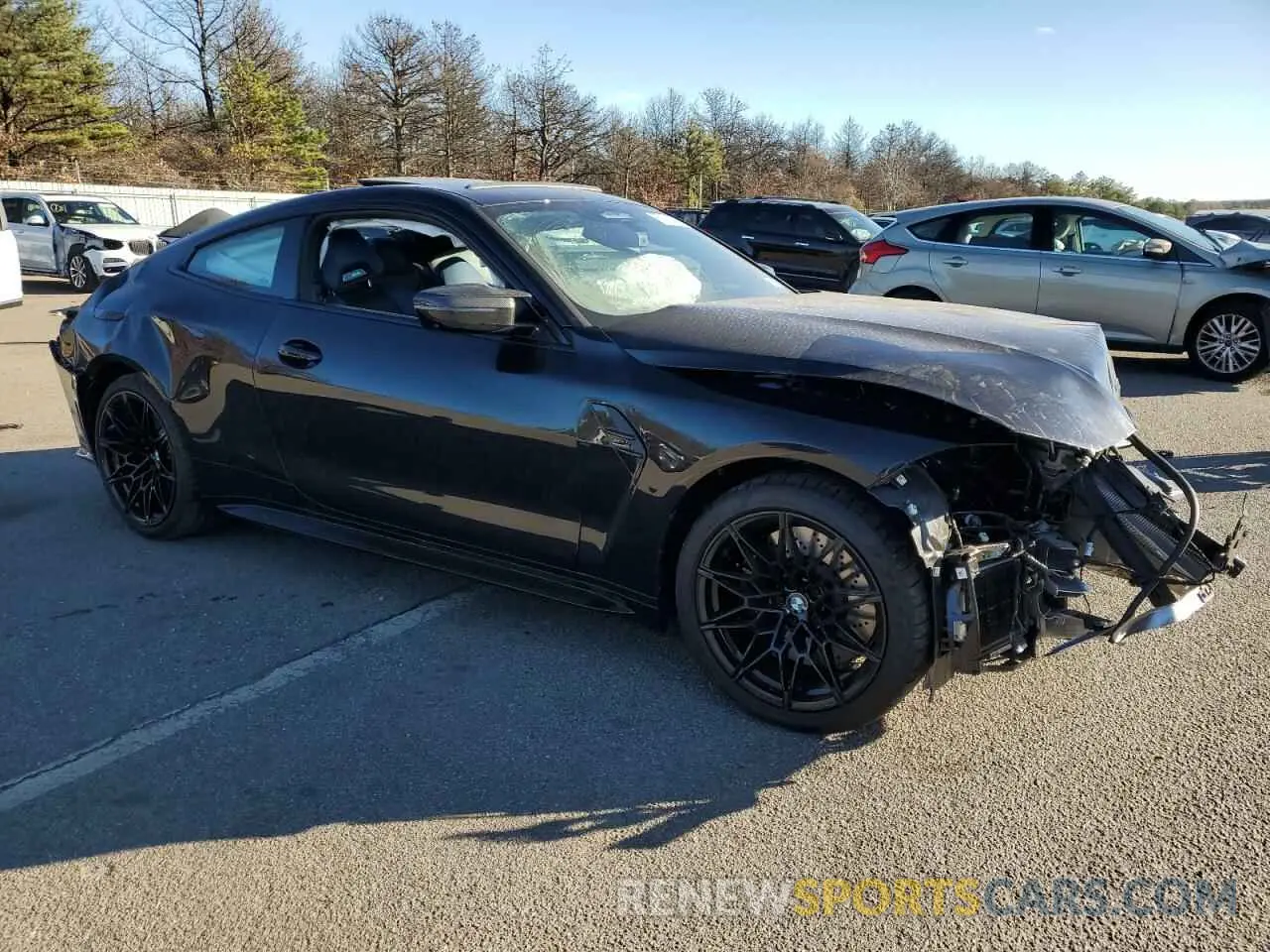 4 fotografías del automóvil dañado WBS33HK05SCT69107 BMW M4 2025