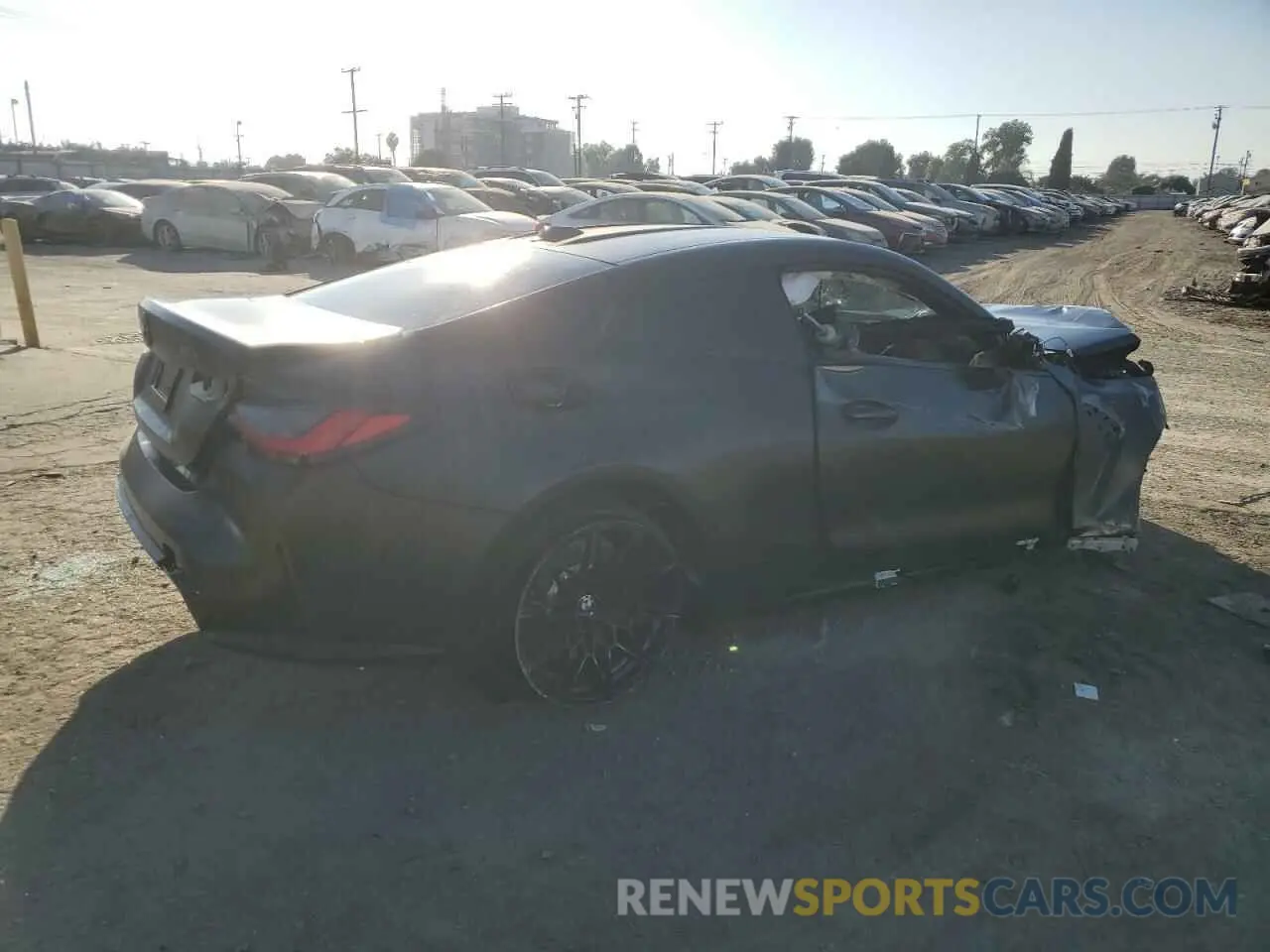 3 fotografías del automóvil dañado WBS33HK06SCS38526 BMW M4 2025
