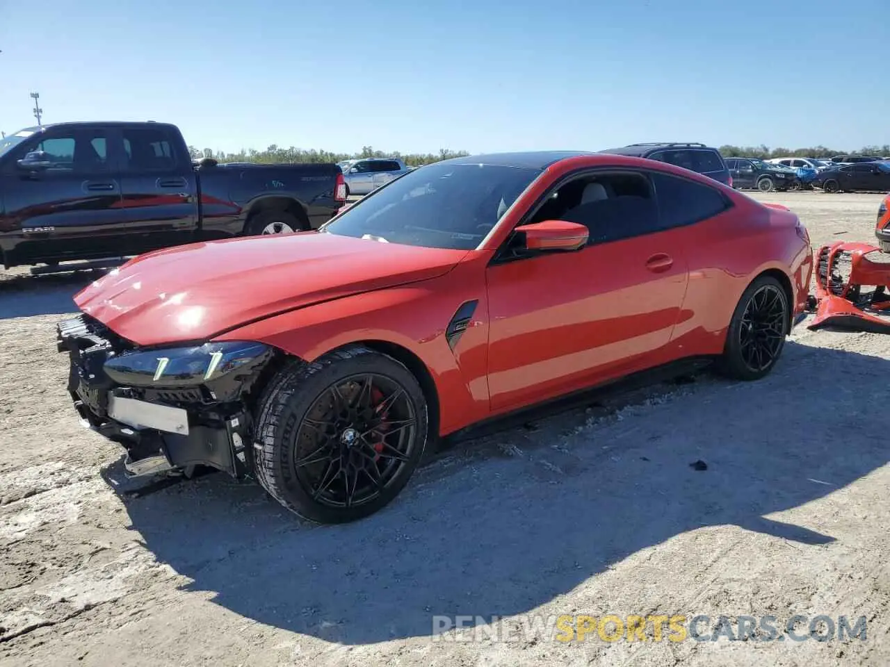 1 fotografías del automóvil dañado WBS33HK08SCT85432 BMW M4 2025
