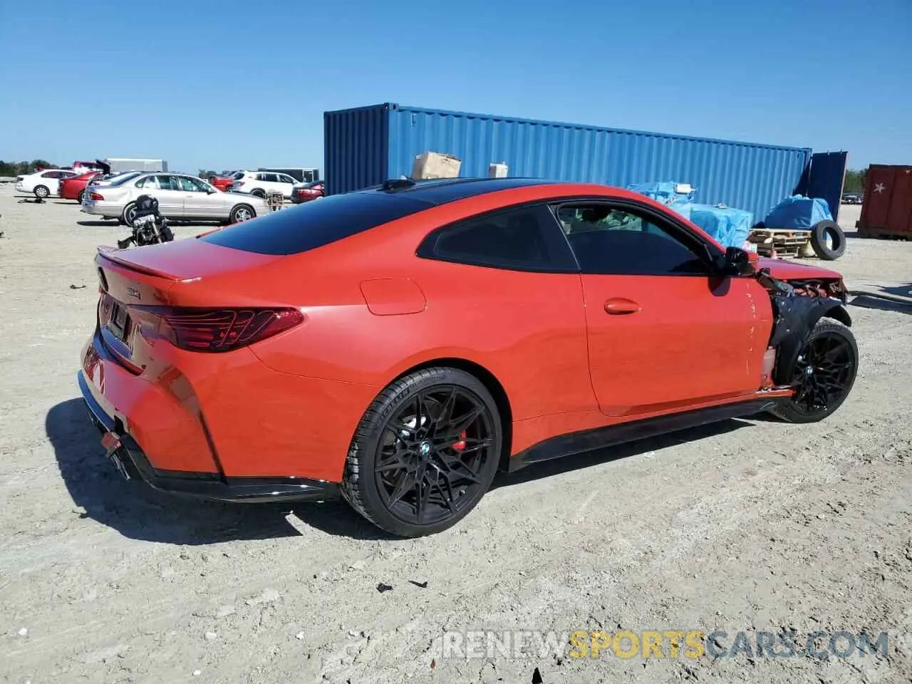 3 fotografías del automóvil dañado WBS33HK08SCT85432 BMW M4 2025