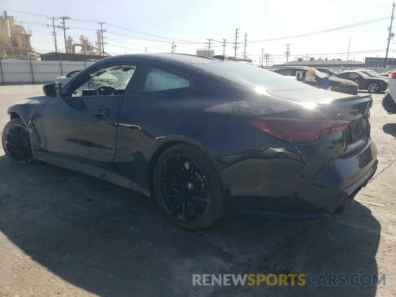 2 fotografías del automóvil dañado WBS33HK09SCS59001 BMW M4 2025