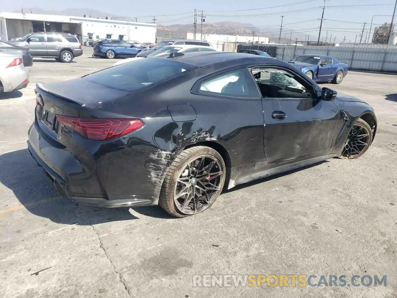 3 fotografías del automóvil dañado WBS33HK09SCS59001 BMW M4 2025