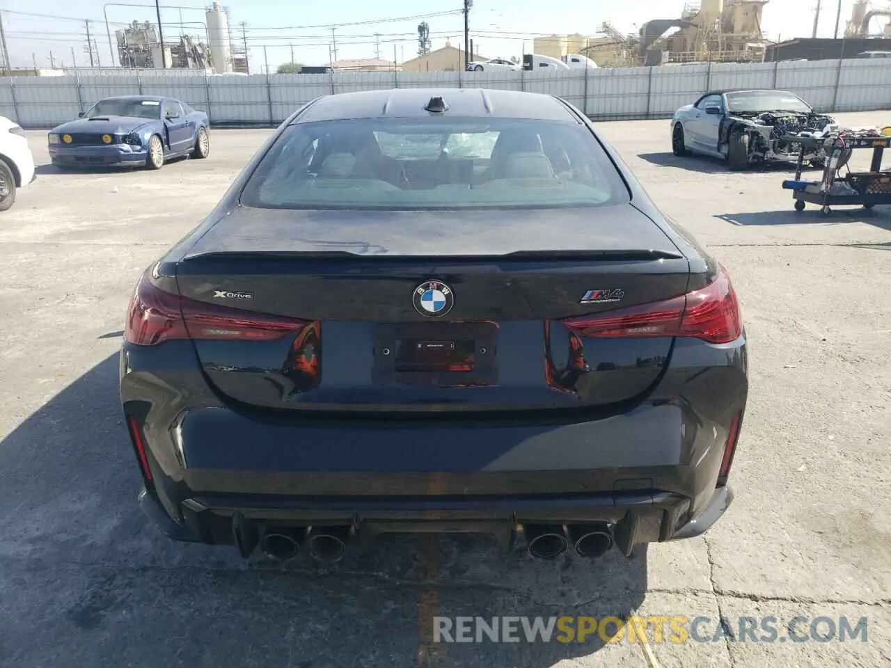 6 fotografías del automóvil dañado WBS33HK09SCS59001 BMW M4 2025
