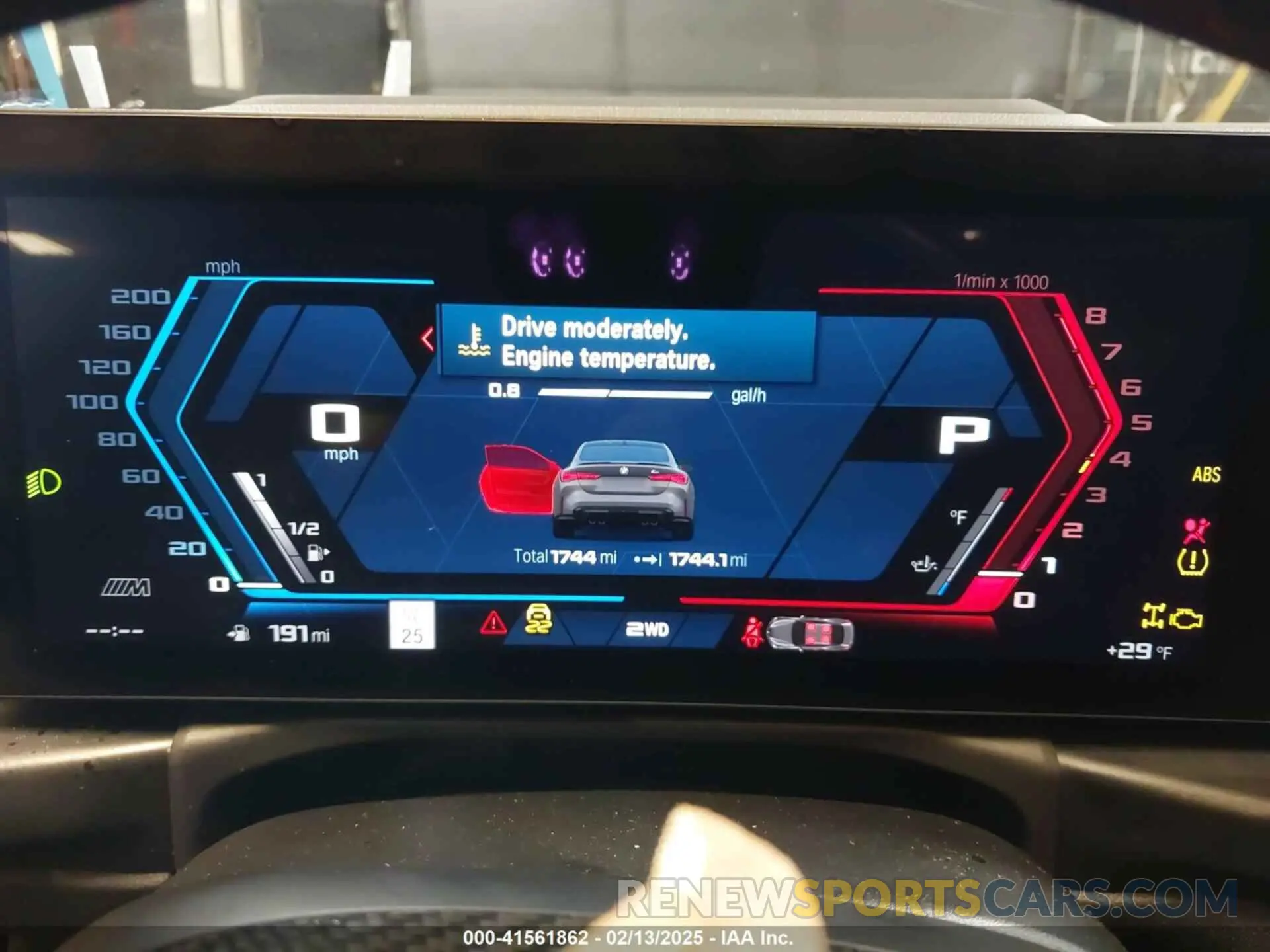 7 fotografías del automóvil dañado WBS33HK09SCT89618 BMW M4 2025