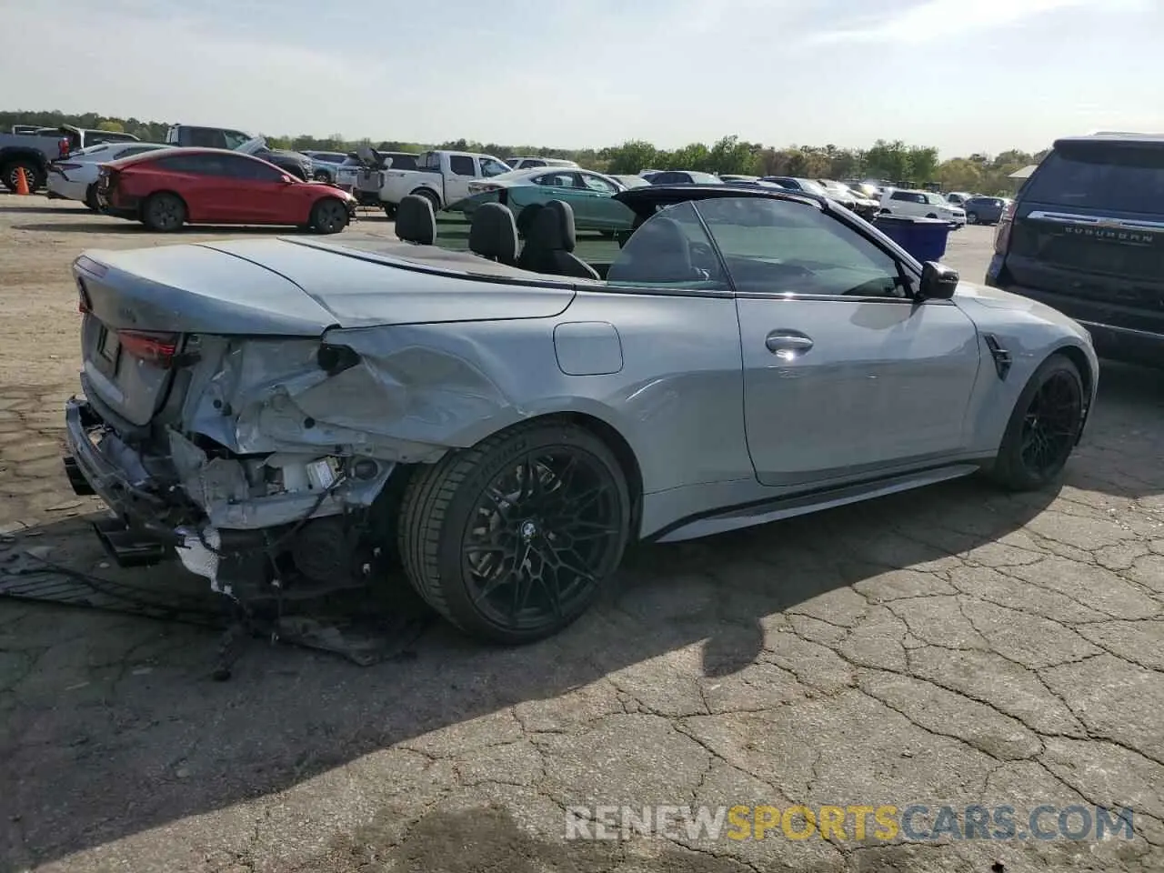 3 fotografías del automóvil dañado WBS43BA05SCS49472 BMW M4 2025