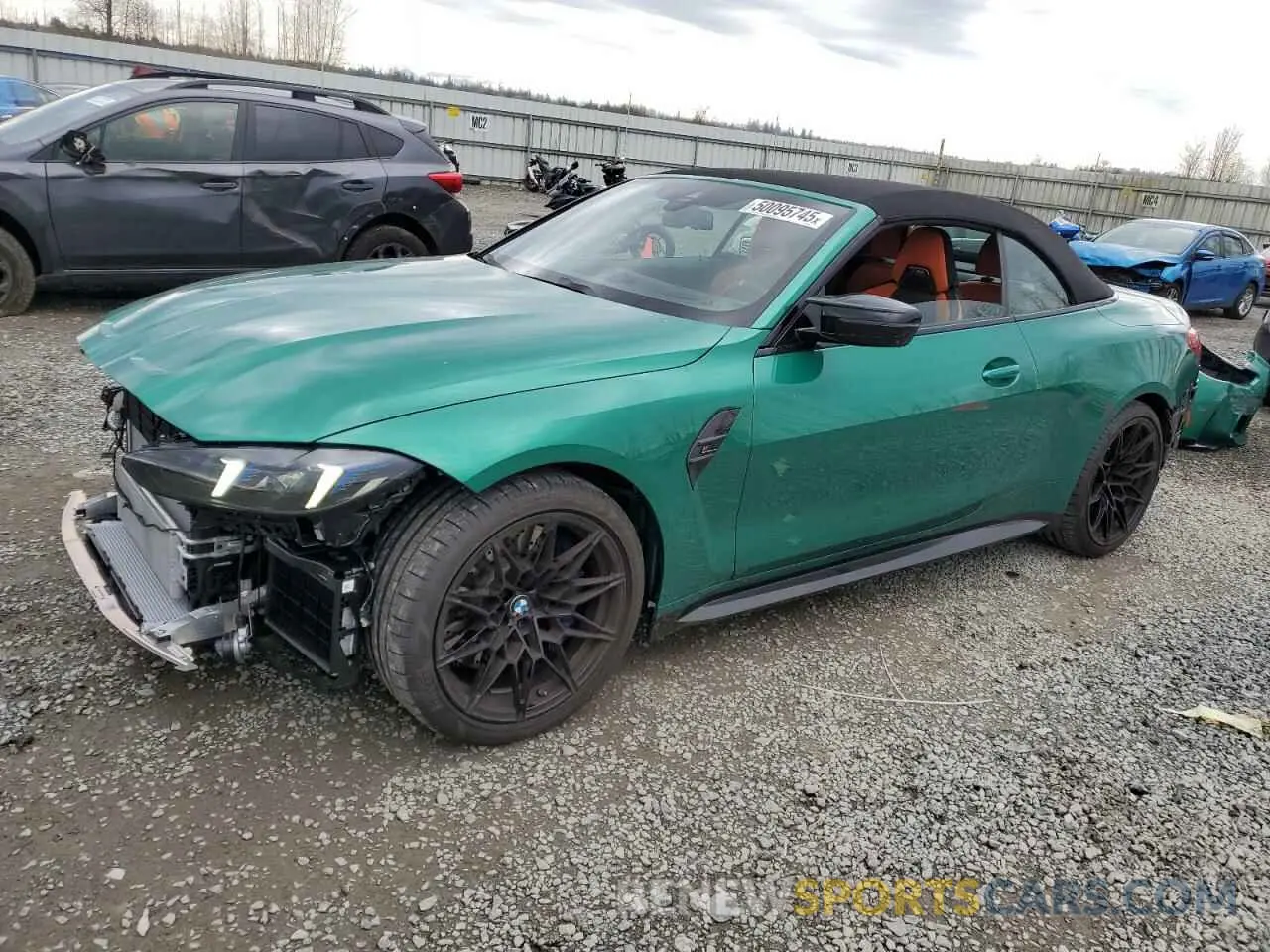 1 fotografías del automóvil dañado WBS43BA0XSCS97212 BMW M4 2025