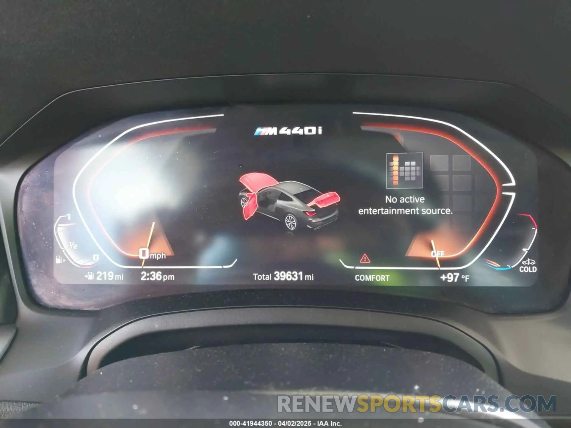 7 fotografías del automóvil dañado WBA13AR00MCF61520 BMW M440I 2021