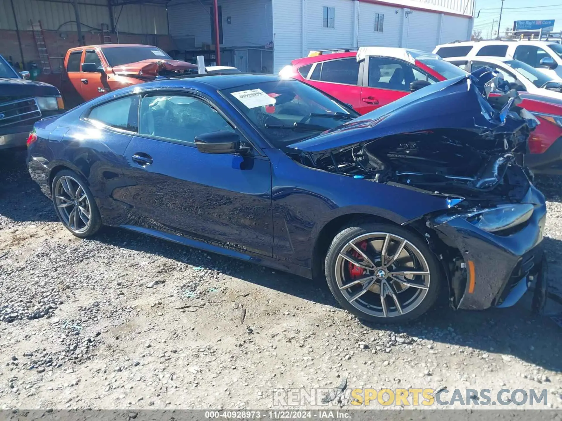 1 fotografías del automóvil dañado WBA13AR01MCF54074 BMW M440I 2021