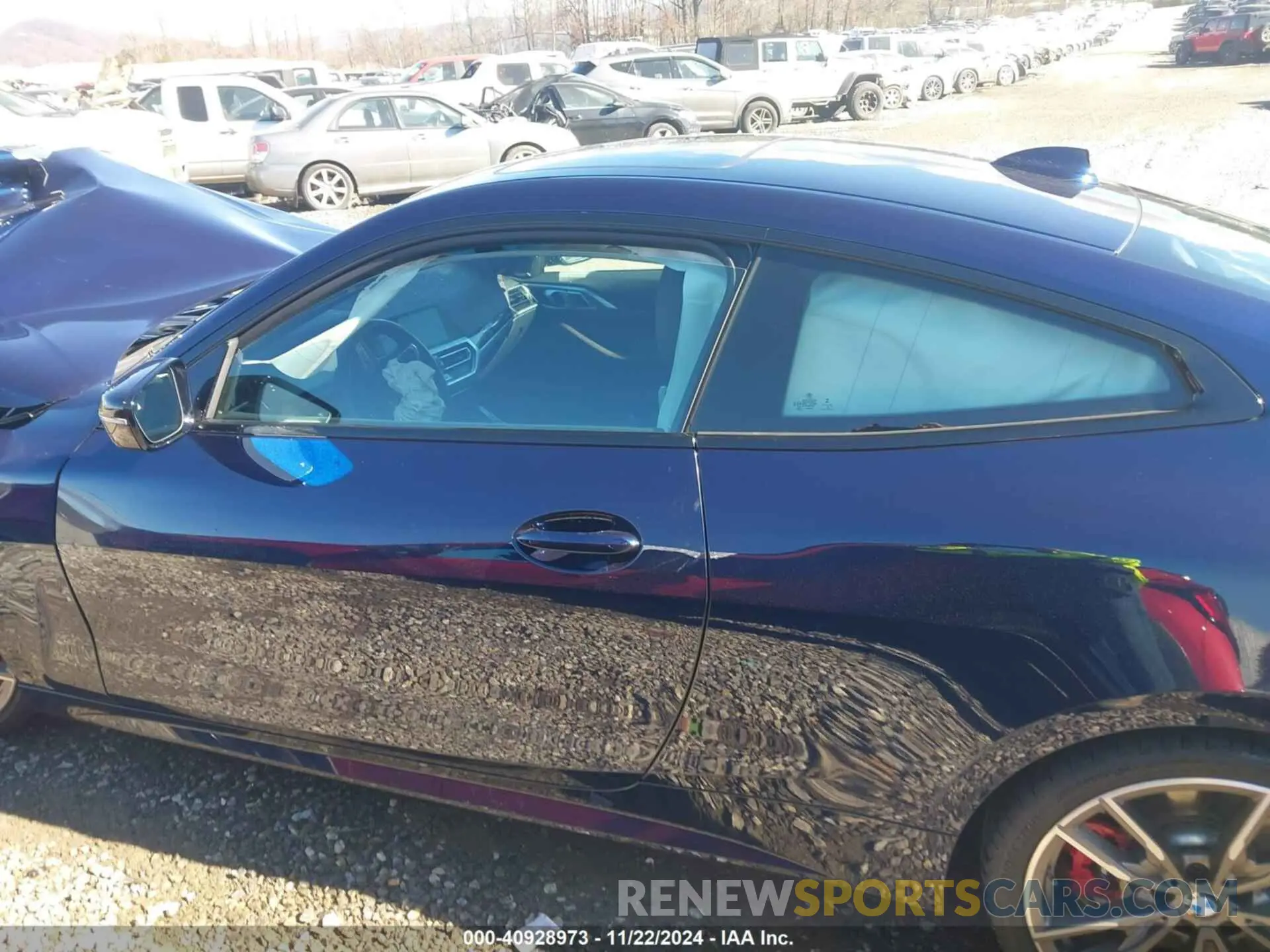 14 fotografías del automóvil dañado WBA13AR01MCF54074 BMW M440I 2021